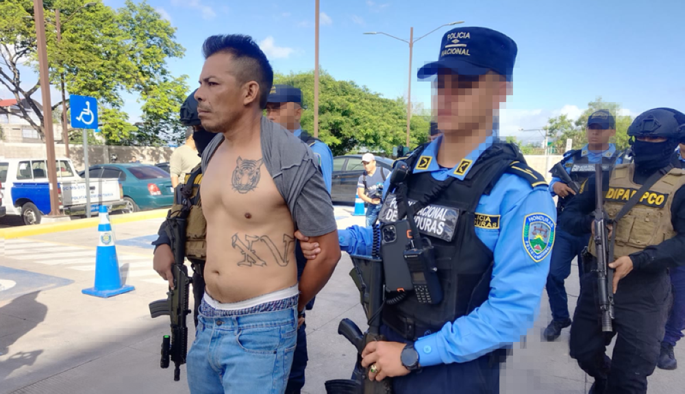 Honduras Captura A Pandillero Salvadore O Buscado Por Homicidio Desde