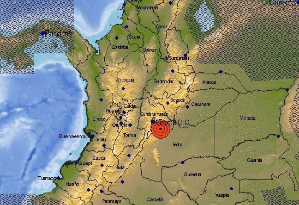 Fuerte Temblor Sacude Bogot Y Centro De Colombia Este Jueves Diario