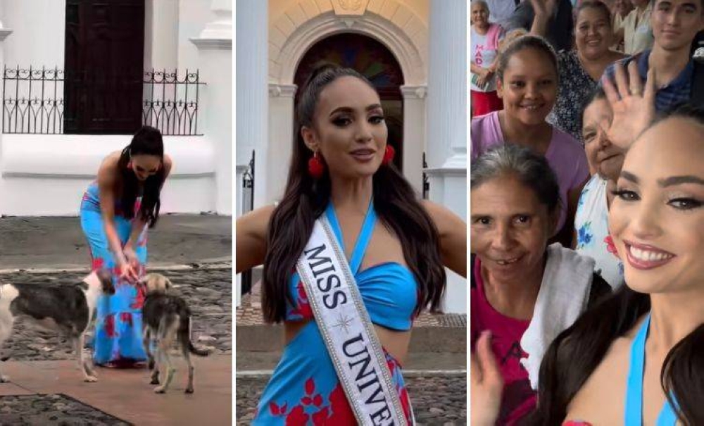 Suchitoto quedó encantado con la visita de Miss Universo Diario El Mundo