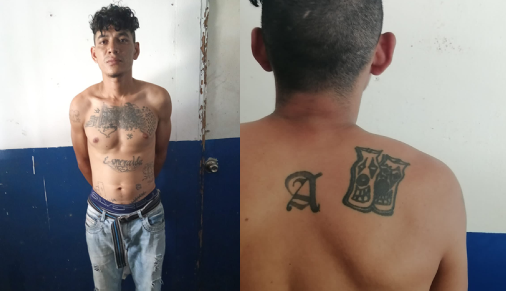 Pandillero salvadoreño de la MS 13 es capturado y expulsado de Honduras