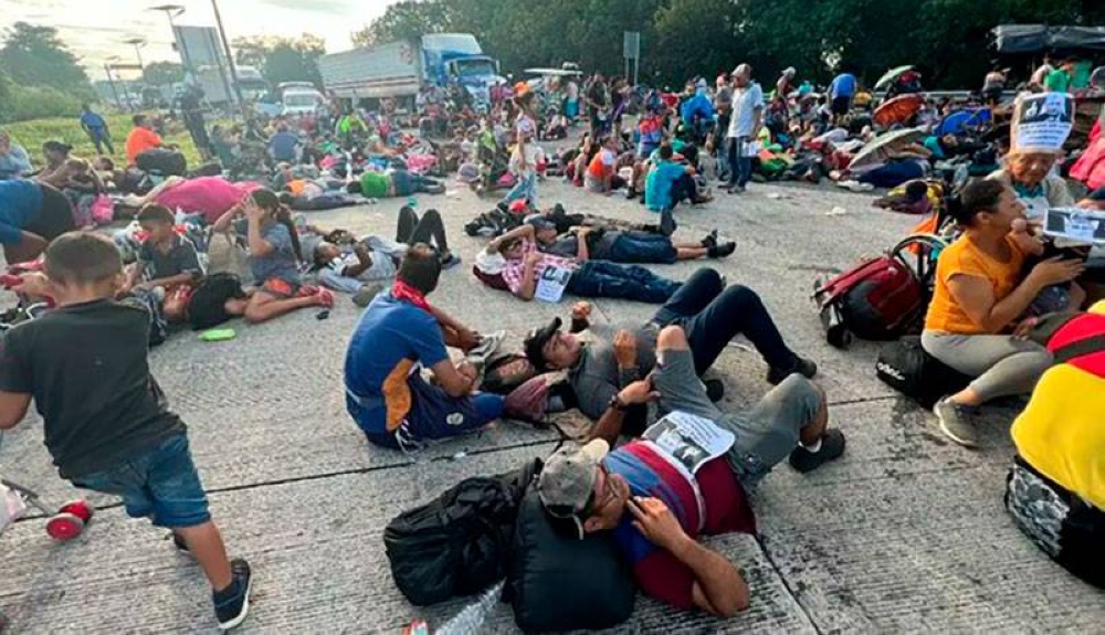 Migrantes Desbloquean Carreteras De Chiapas Diario El Mundo