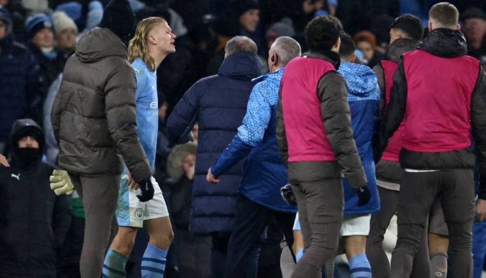 Manchester City recibiría una grave sanción tras enfado de Haaland por