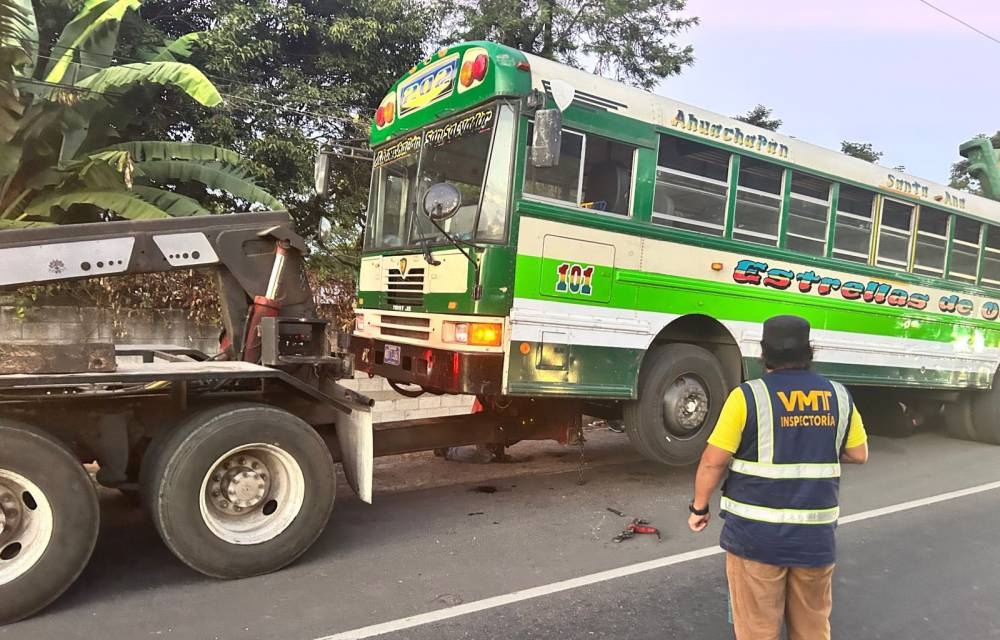 Sacan de circulación a bus de la ruta 202 que fue captado en video por