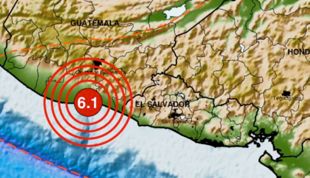 Fuerte Temblor Con Epicentro En Guatemala Causa Alarma En El Salvador