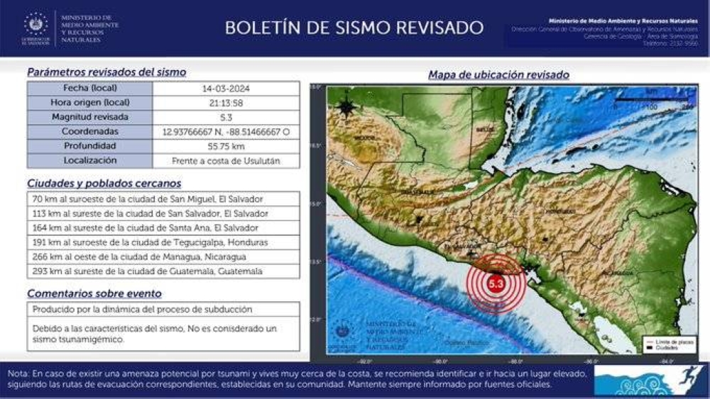 Fuerte Temblor Sacude Al Pa S Con Epicentro Frente A La Costa De