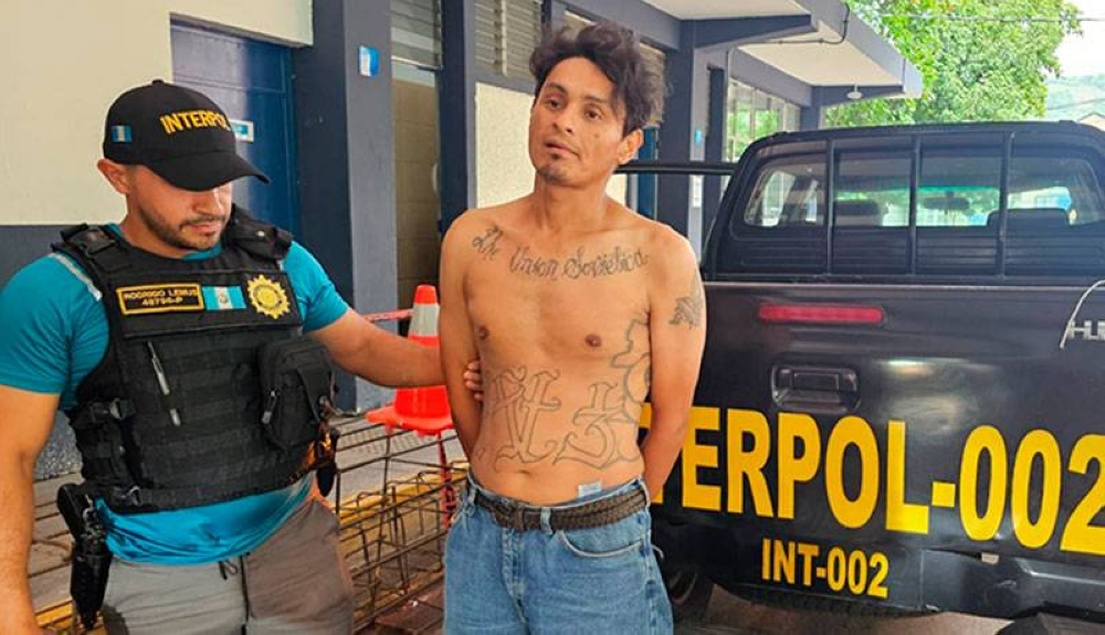 Tres pandilleros salvadoreños capturados durante el fin de semana en