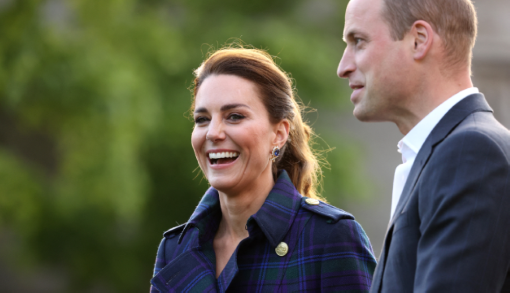 Catalina de Cambridge junto a su esposo, el príncipe Guillermo /AFP.