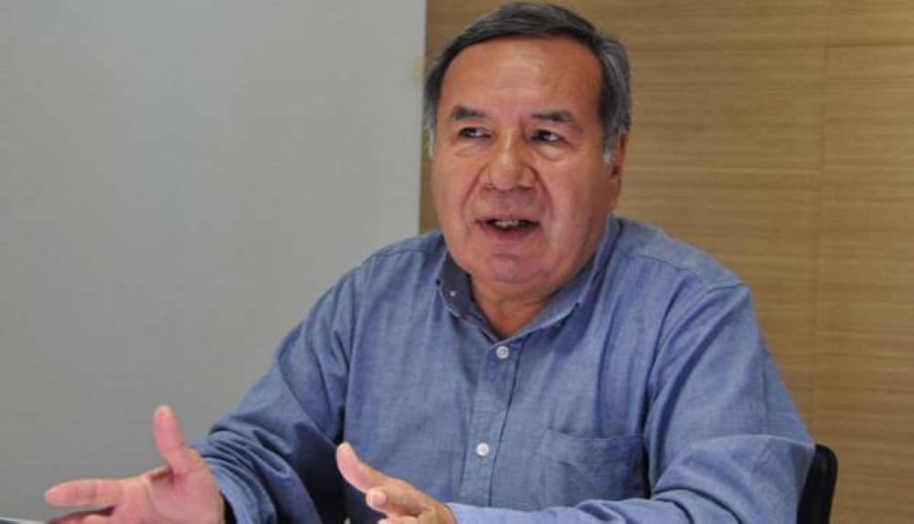 Atilio Montalvo, exdirigente y fundador del FMLN. Archivo