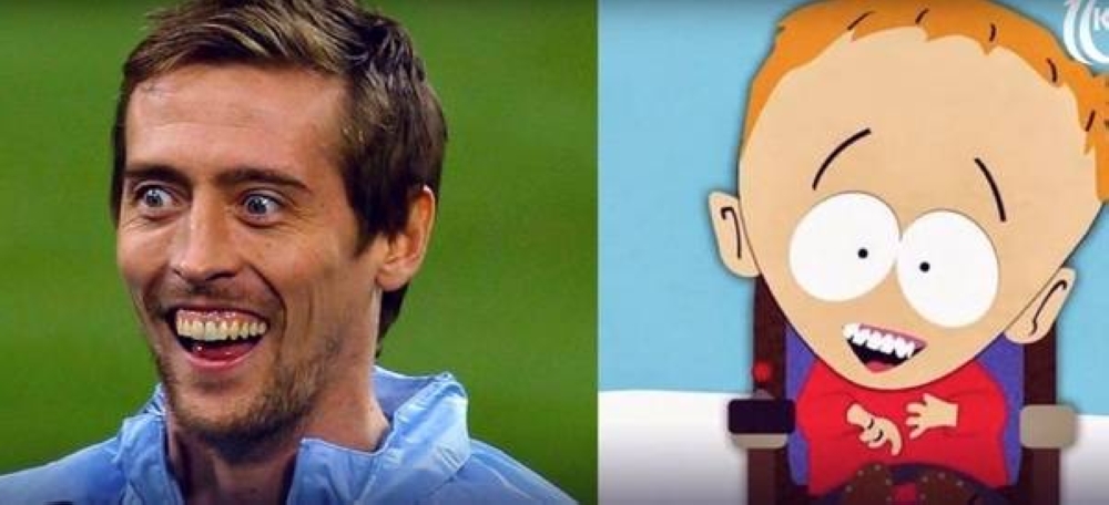 Peter Crouch y Timmy Burch