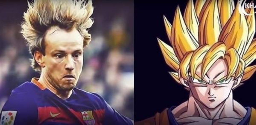 Rakitic y Gokku