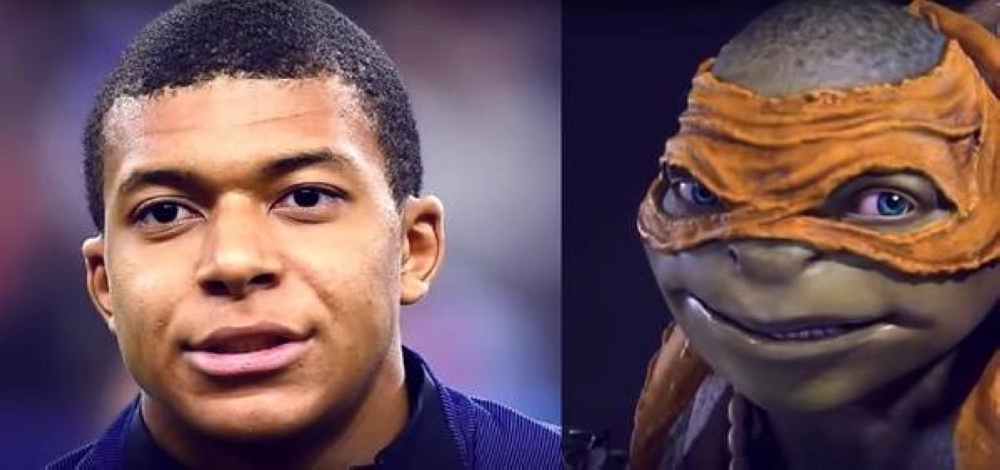 Mbappé y Michalangelo