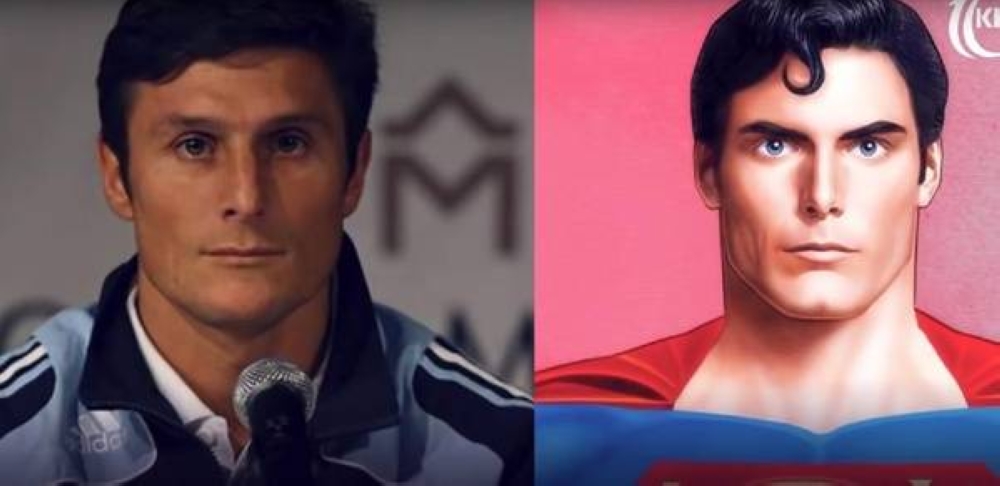 Zanetti y Superman