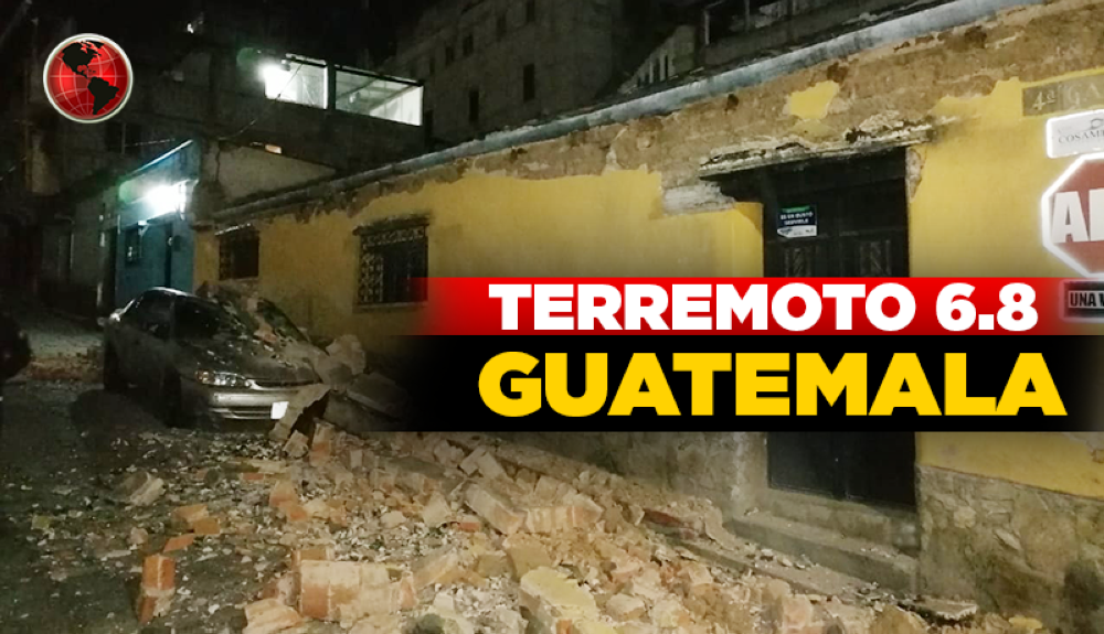 Potente terremoto en Guatemala deja daños en viviendas, carreteras