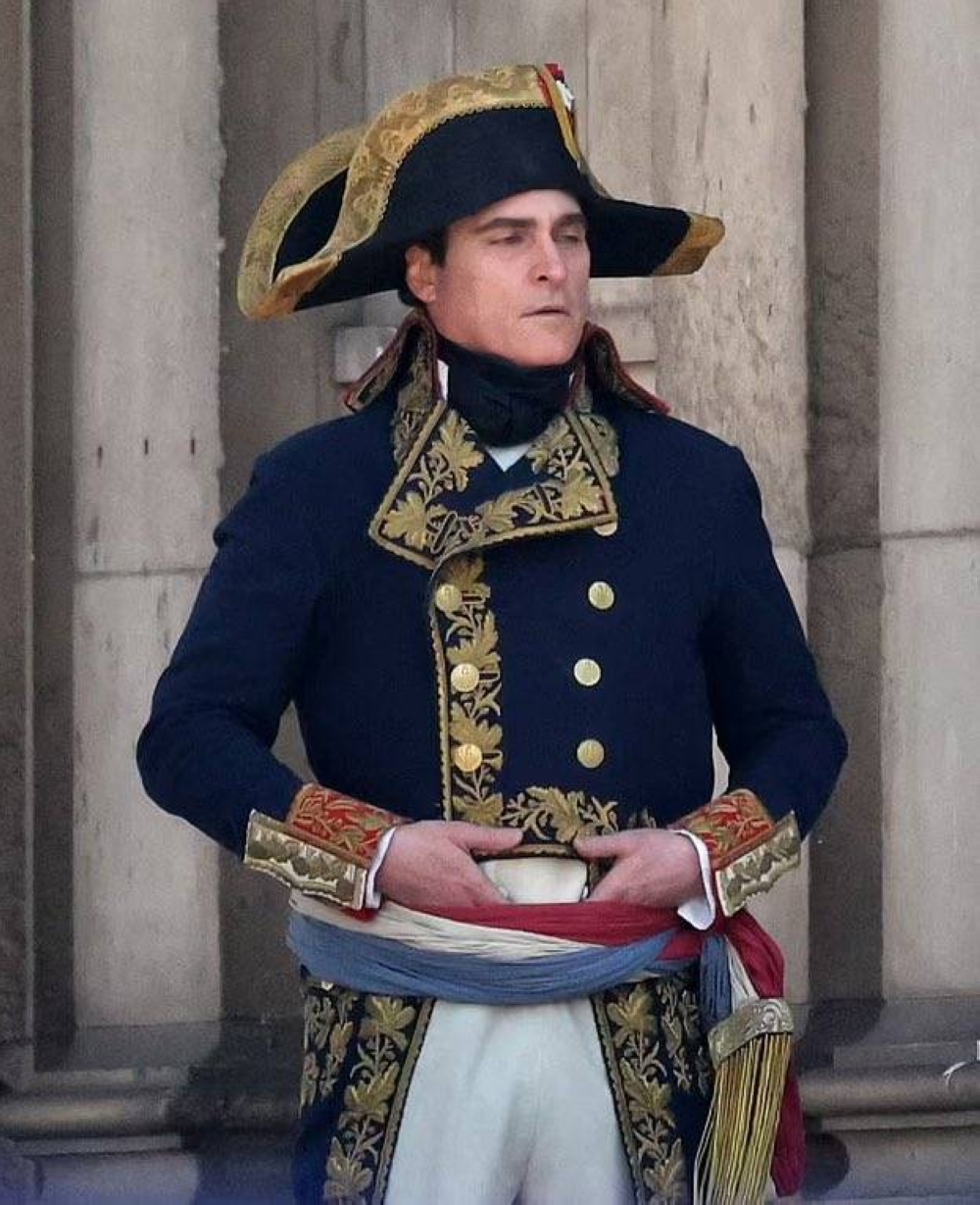 Joaquin Phoenix en el rodaje de 