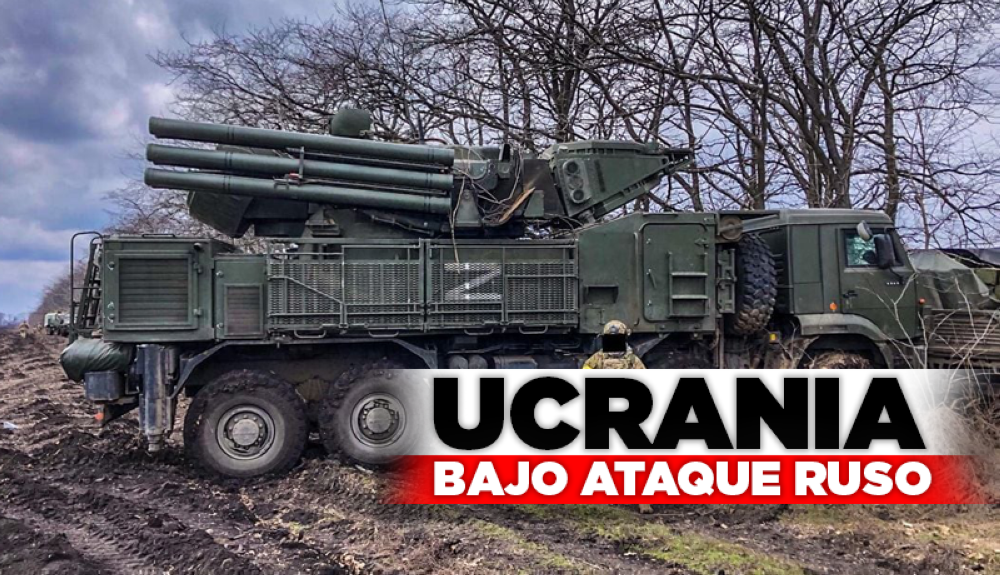 Un tanque con misiles antiaéreos ruso fue confiscados por Ucrania en la afueras de Kiev