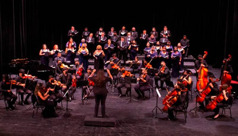 Orquesta Filarmónica de El Salvador. / Cortesía