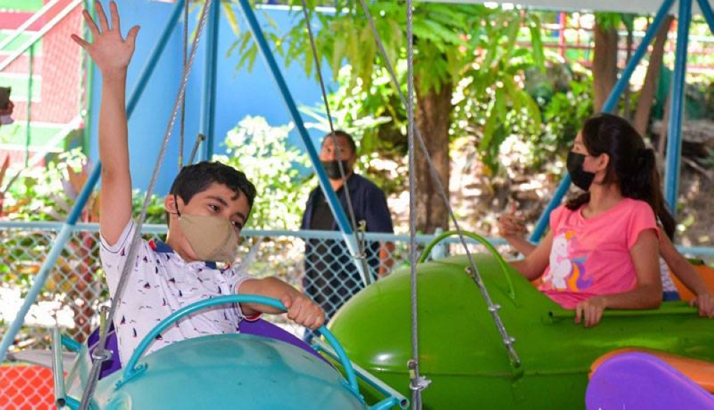 Inauguran área de juegos en el Parque Infantil - Noticias de El Salvador -  Cuscatlán Hoy