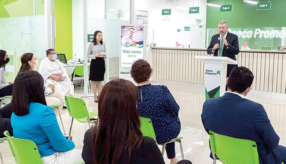 Banco Promerica Inaugura Moderna Agencia En Plaza Mundo, Soyapango ...