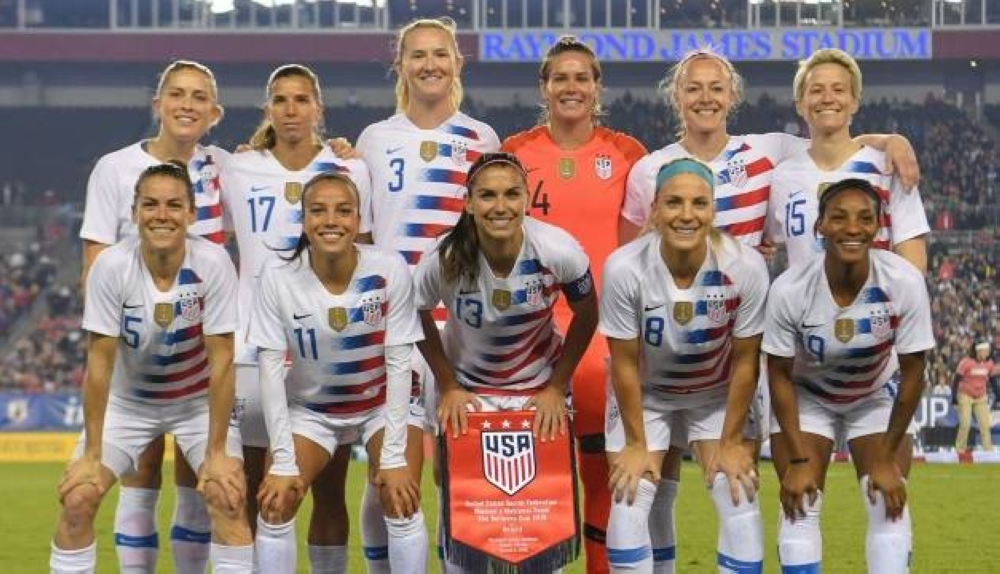historic!The United States pays the same as men’s and women’s soccer