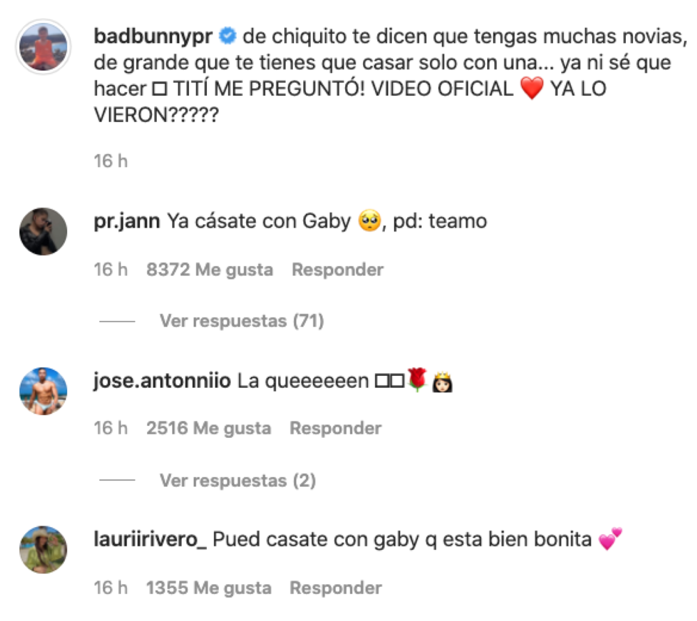 Bad Bunny Y Gabriela Berlingeri Se Casan En Videoclip - Diario El Mundo