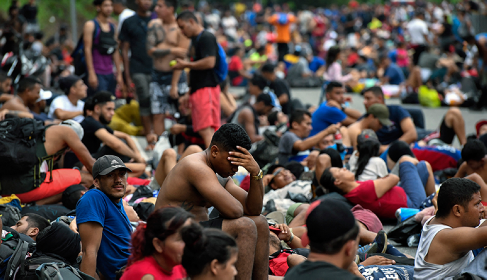 Migrantes En Caravana Reciben Cientos De Salvoconductos En México Y Siguen Hacia Eeuu Diario