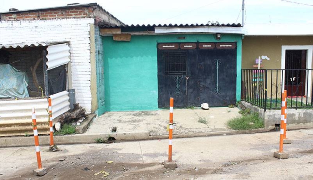 La casa del Callejón Estévez en Chalchuapa. / G.A.