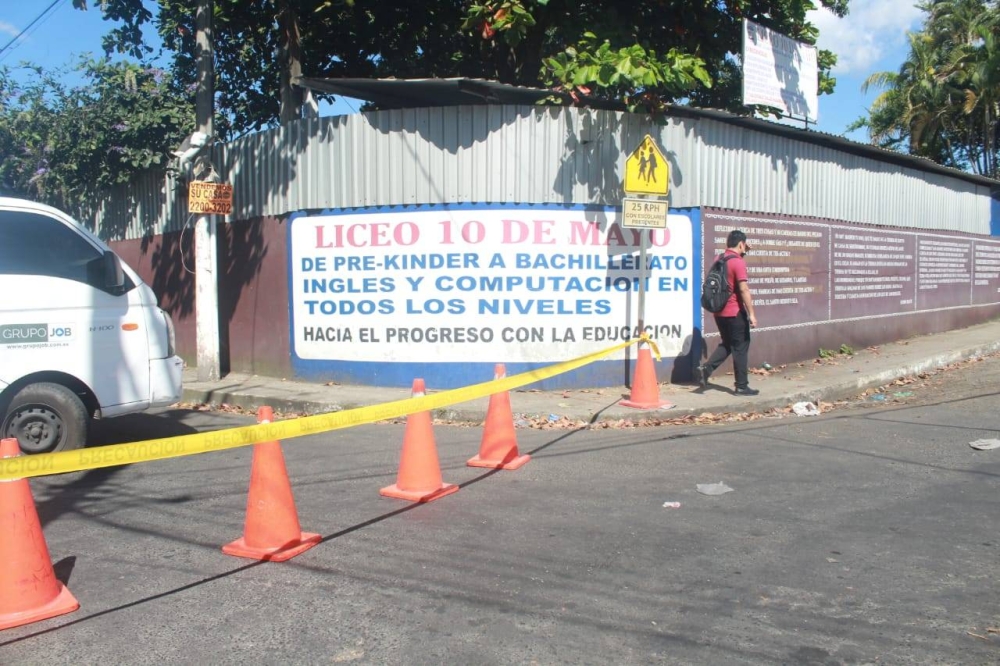 Zona donde un enjambre de abejas fue alterado. Gabriel Aquino. 