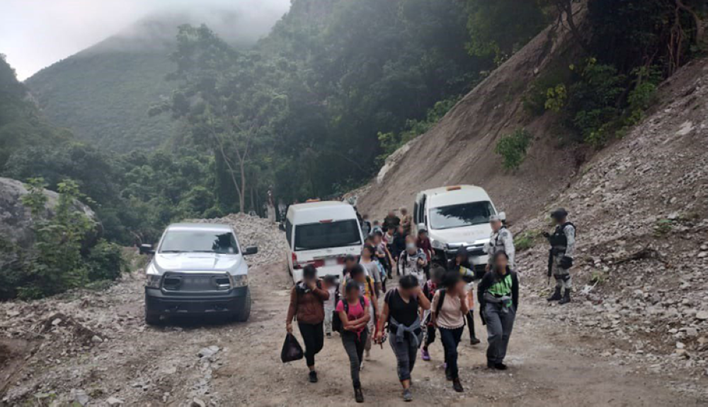Siete de los detenidos son migrantes de origen salvadoreño. INM
