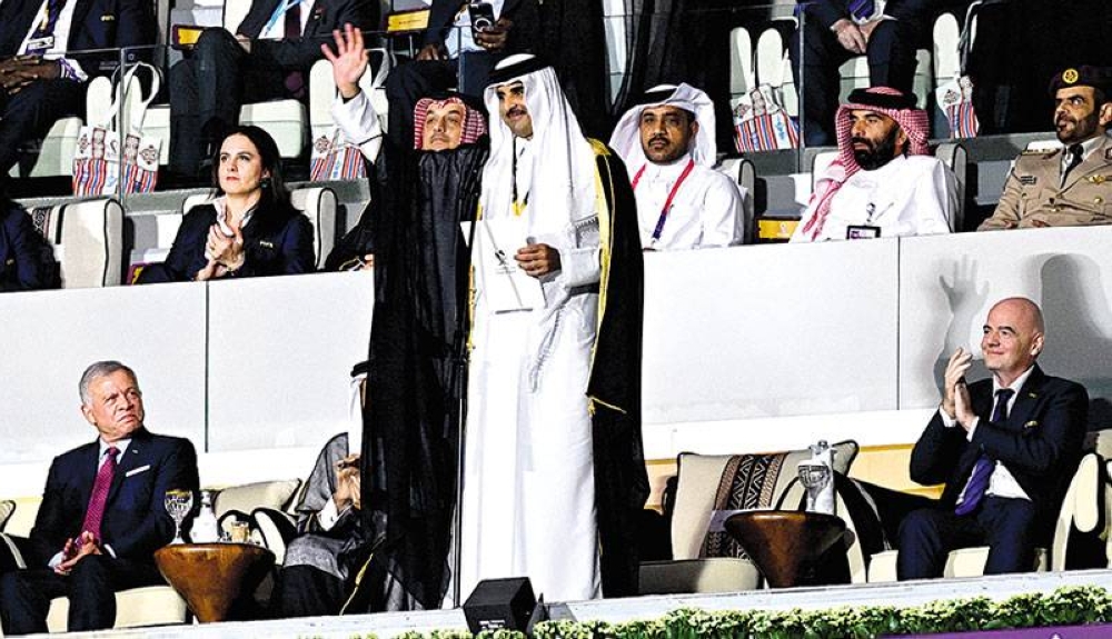 Jeque Tamim bin Hamad al-Thani, emir de Catar