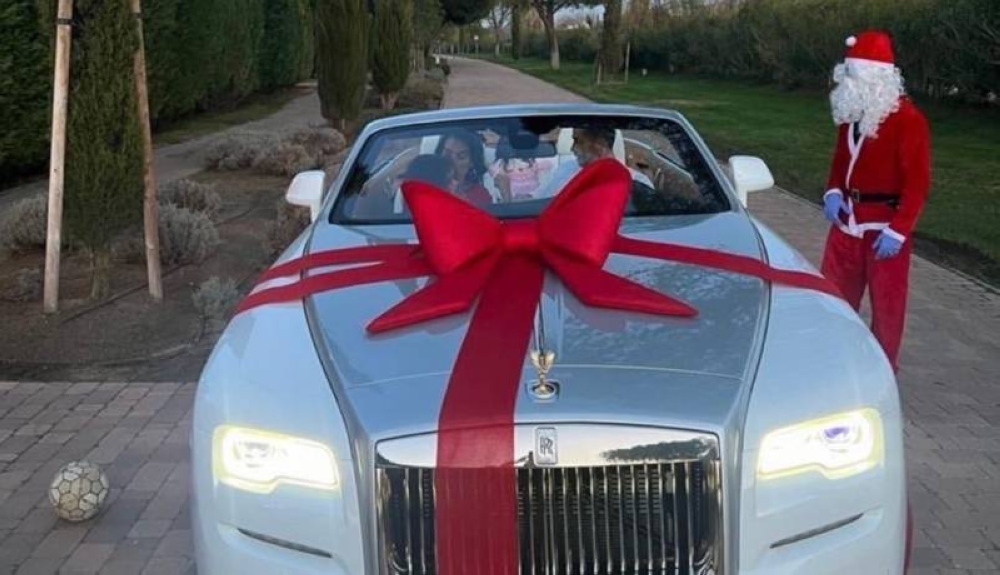 This was the millionaire gift Cristiano Ronaldo received