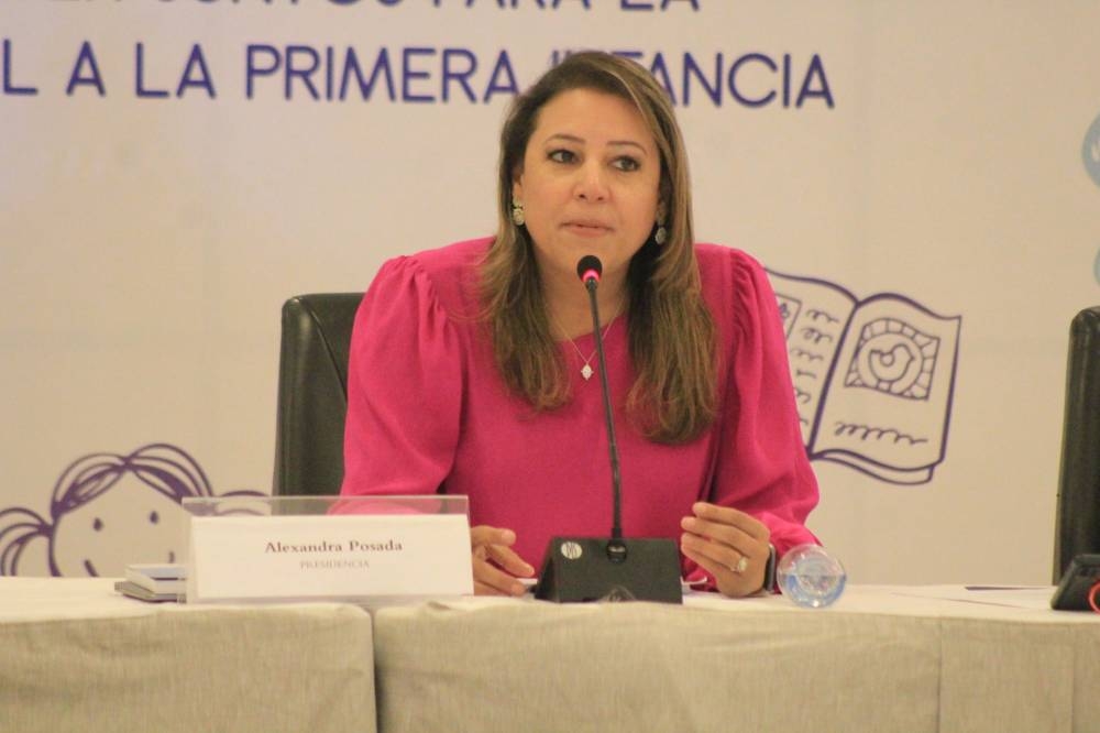 Linda Amaya de Morán, presidenta de la Junta Crecer Juntos. Gabriel Aquino. 