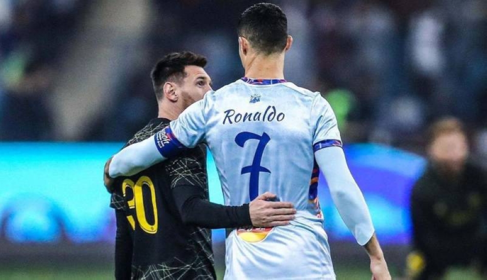 As Fueron Los Goles Y El Tierno Abrazo De Messi Y Cristiano En Su