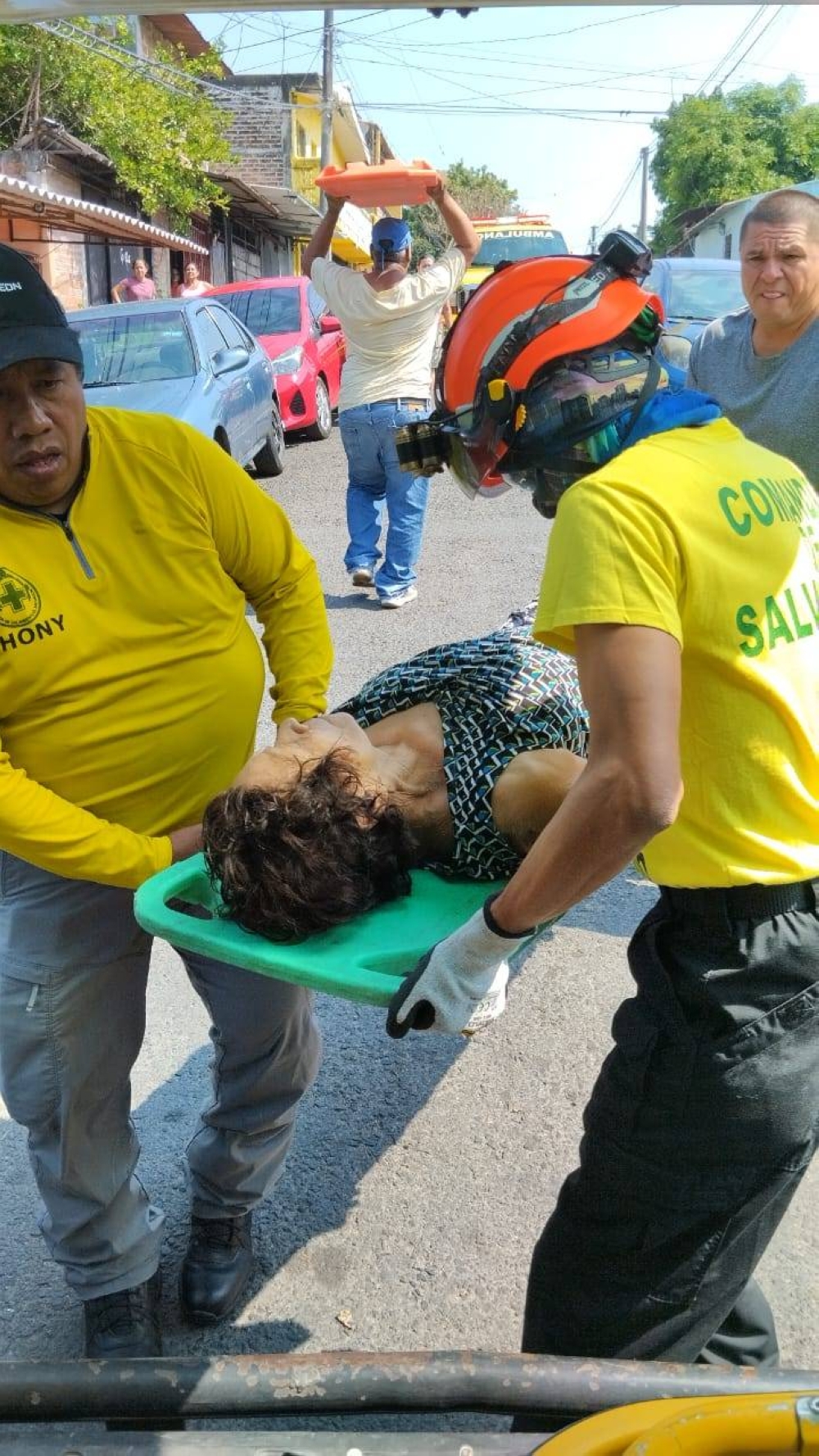 Comandos de Salvamento atendió a las víctimas. / Cortesía.