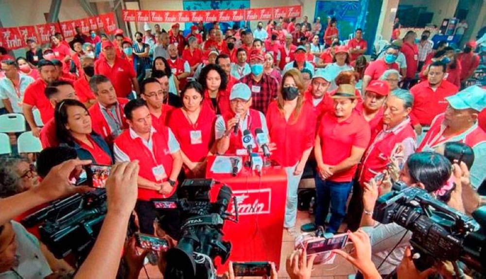 FMLN cuenta con dos aspirantes a candidatos presidenciales 2024