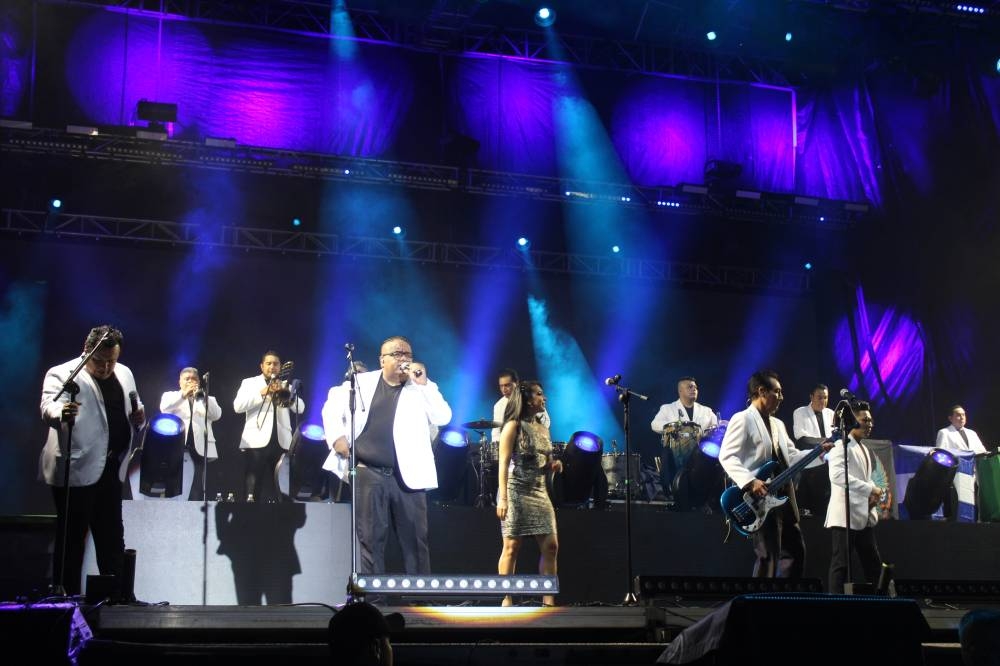 El grupo presentó a nuevos talentos de la canción entre sus miembros. / Foto: Jhoel Díaz