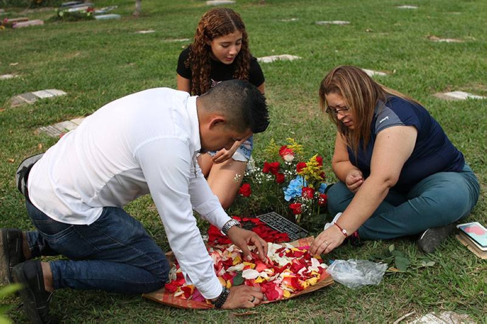 Marlon López  recordó a su mamá como “una reina”./ F.Valle