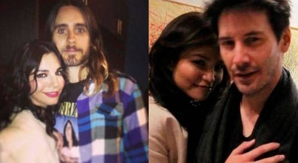 Martha en fotos que evidencian su cercanía con Jared Leto y Keanu Reeves.