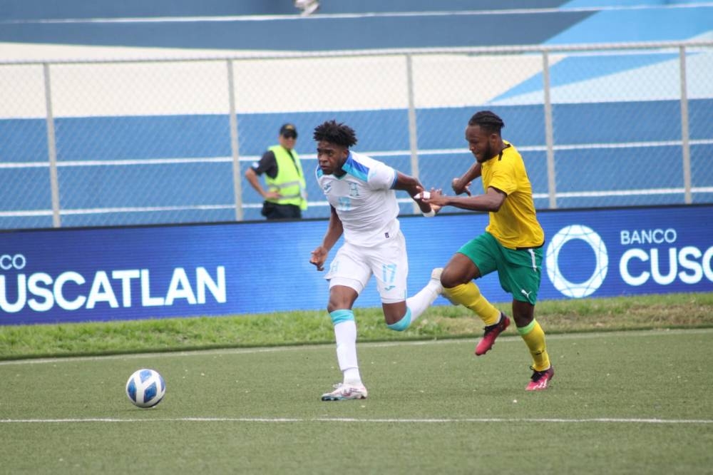 Vallas publicitarias LED en el partido entre Honduras contra Jamaica/ FOTO: Leonardo Guevara-HonduSports