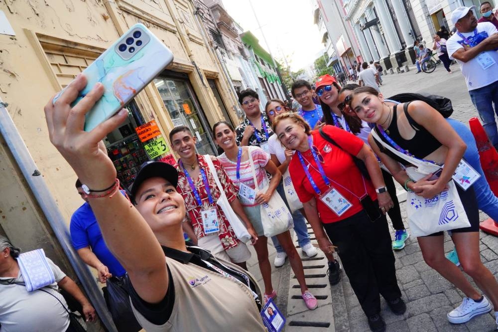 Atletas De Los Juegos San Salvador 2023 Visitaron El Centro Capitalino ...