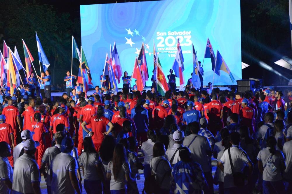 Ceremonia de clausura Juegos Centroamericanos y del Caribe San Salvador 2023. / Lisbeth Ayala