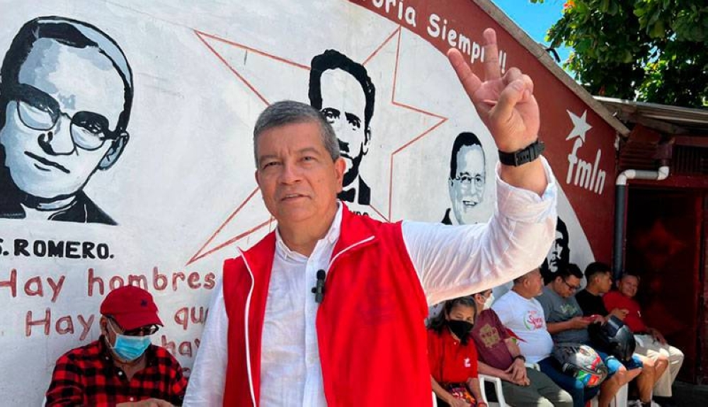 Manuel “El Chino” Flores fue ratificado como candidato presidencial del FMLN. / L. Cerón