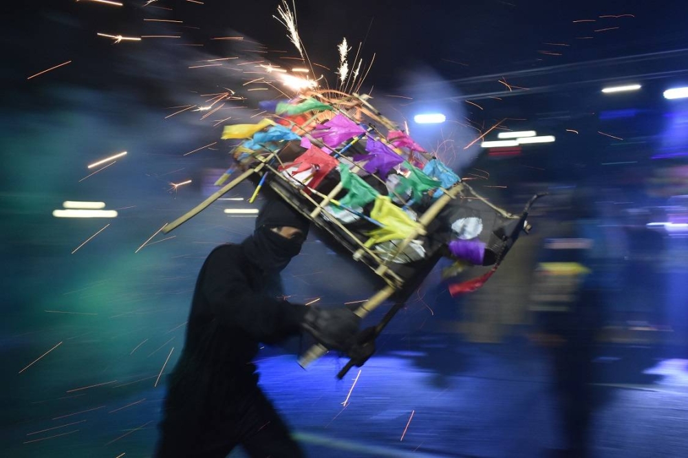 La emoción de los toritos pintos fue la antesala de la batalla. / Fotos: Emerson del Cid