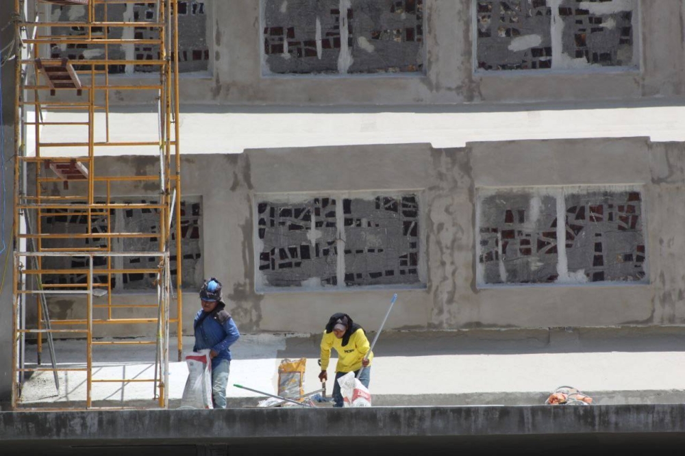 Los trabajos en el templo han generado una ola de indignaciones en redes sociales, a lo que MOP respondió que se tratan de reparaciones en los techos. /Emerson del Cid