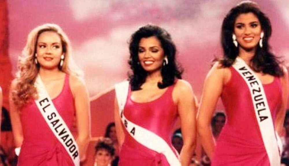 Eleonora Carrillo la salvadore a que brill en Miss Universo 1995