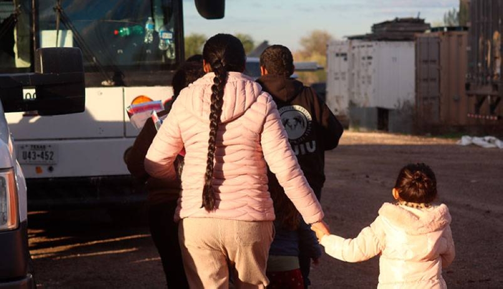 De los 28 migrantes que entraron a Estados Unidos de forma irregular, 12 eran salvadoreños, la mitad menores de edad. / Iliana Cornejo 
