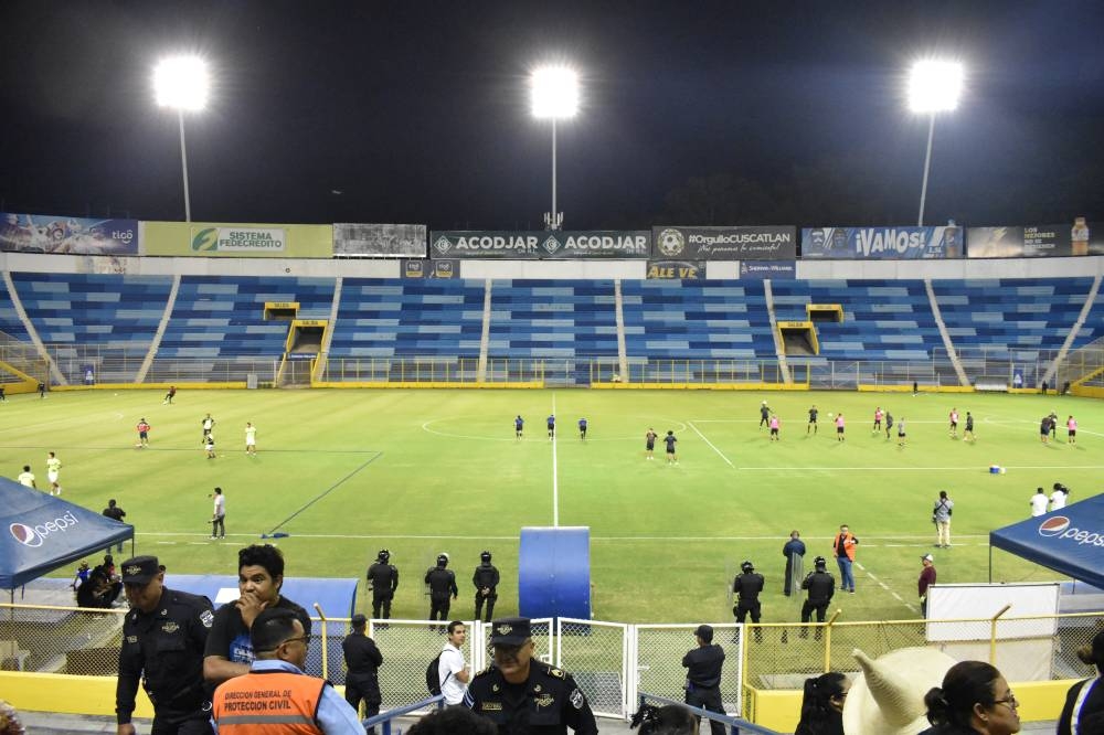 Partido C.D. Águila vs C.D. FAS en el estadio Cuscatlán. / Emerson Del Cid