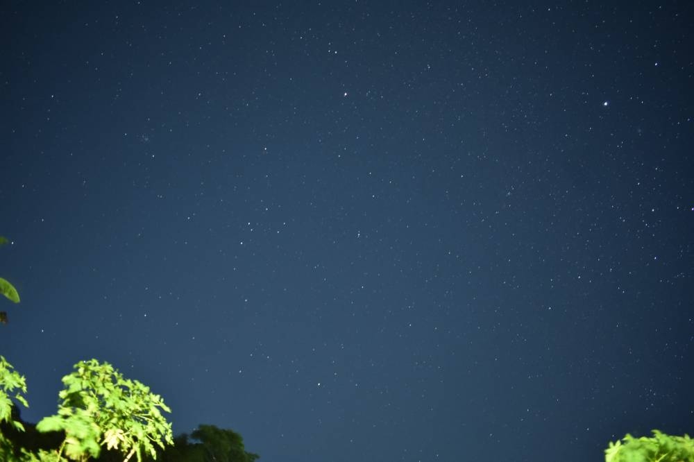 La mejor lluvia de estrellas del año logró ser vista a eso de las 12:00 de media noche./ Emerson del Cid.