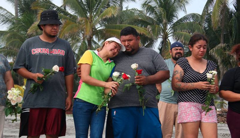 El joven Luis Portillo desapareció en la playa San Diego el día que inició la tormenta  “Pilar”. 