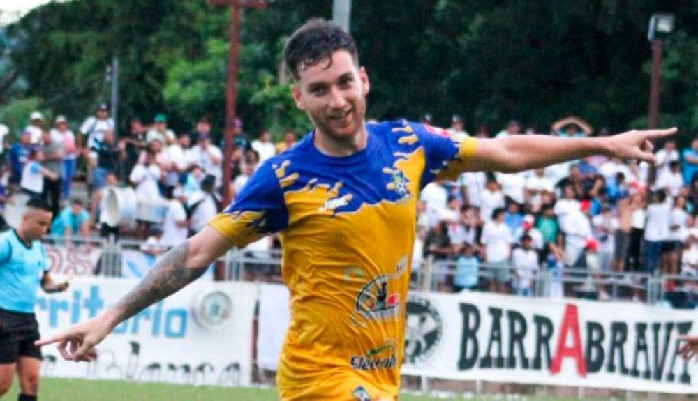 Germán Águila es el actual goleador de Jocoro FC. / Cortesía