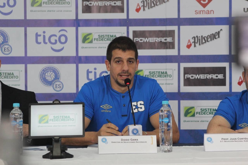 Diogo Gama, Director de selecciones nacionales. / Emerson Del Cid